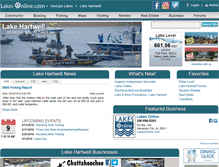 Tablet Screenshot of mylakehartwell.com